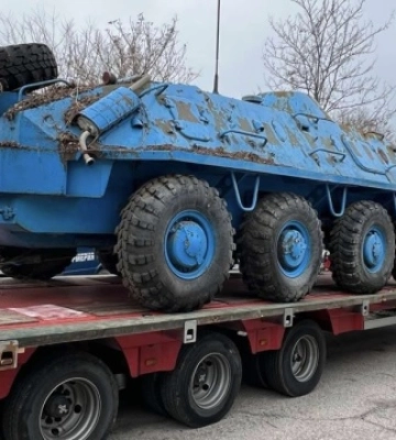 Міноборони Болгарії повідомило про успішну відправку 100 БТР в Україну