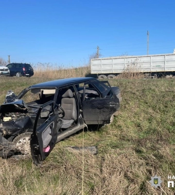 На Одещині зіткнулися автомобілі, є постраждалий