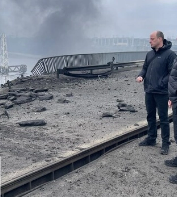 У Запоріжжі відновили рух Дніпровською ГЕС, але з обмеженнями