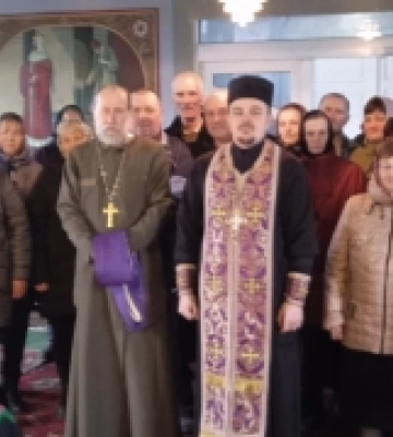 У храмі на Волині вперше молилися українською мовою