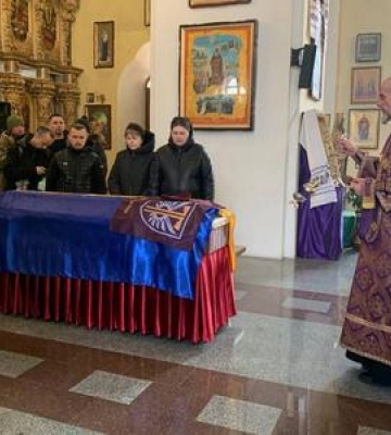 Полтава провела в останню путь полеглого воїна