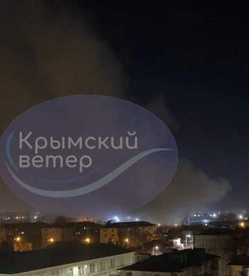 У Криму пролунали вибухи. У соцмережах пишуть про &quot;прильоти&quot;