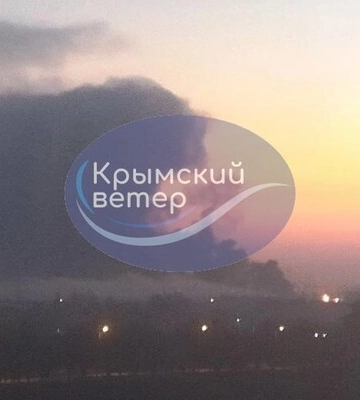 Поблизу Сімферополя прогриміли 20 вибухів. У соцмережах пишуть про влучання в нафтобазу