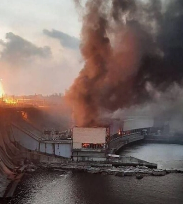 В Запорожье провели совещание по поводу ситуации на дамбе ДнепроГЭС