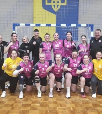 Рівненські гандболістки достроково стали чемпіонками Вищої ліги