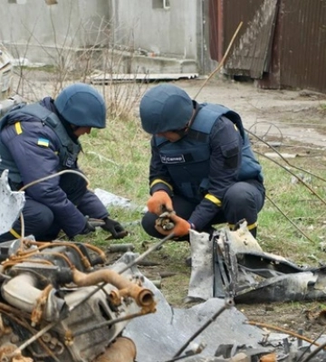 Обломки российских ракет упали на Киевщине, есть разрушения