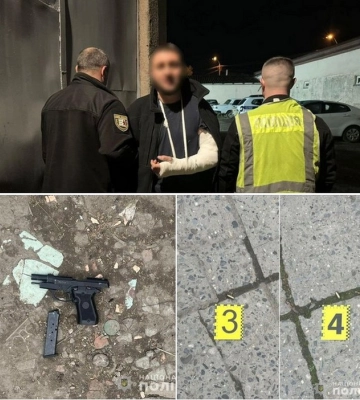 У Виноградові поліція затримала зловмисника, який стріляв у місцевого мешканця