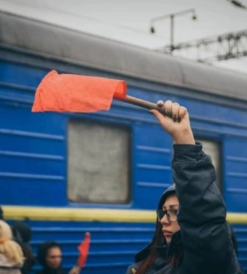 Рівненщина прийняла перший евакуаційний потяг із Донеччини