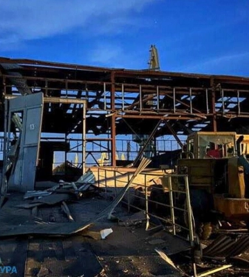 Ворог атакував припортову інфраструктуру Одещини