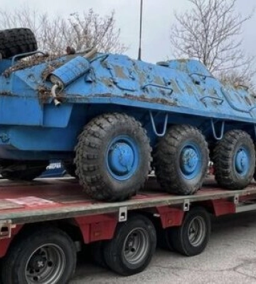 Міноборони Болгарії повідомило про успішну відправку 100 БТР в Україну