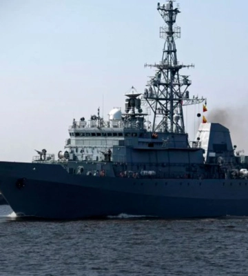 ГУР: один з російських кораблів, які атакували в Криму 23 березня, критично уражений