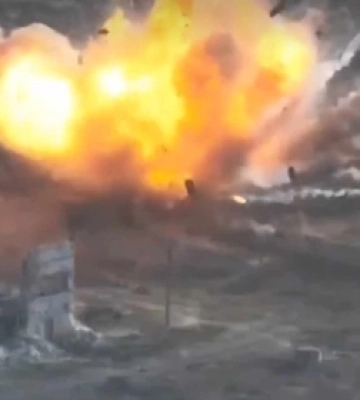 Бійці волинської «сотки» «відірвали голову» ворожому Т-80 (відео)