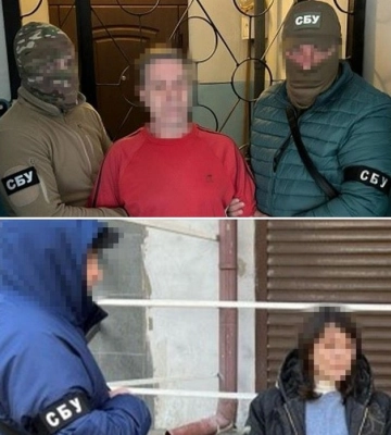 Під час окупації охороняли російські катівні.У Херсоні затримали чоловіка та жінку, які працювали на армію РФ