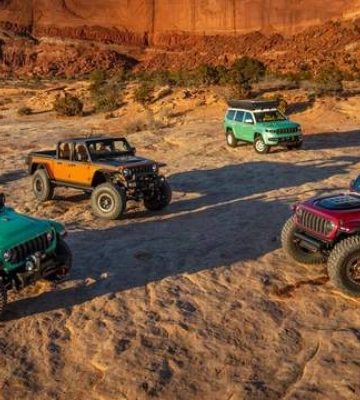 На пасхальном Jeep-сафари 2024 засветились уникальные внедорожники