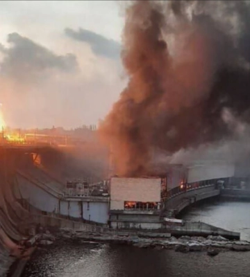 В Укрэнерго сообщили, что обновление ДнепроГЭС займет годы