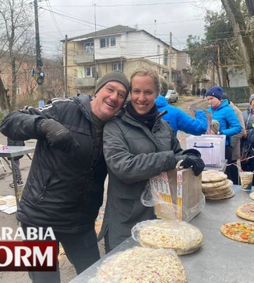 Жителів Одеської області безкоштовно пригостили смачною піцею