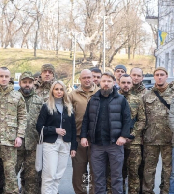Добровольці, які допомагали визволяти Київщину, отримали посвідчення УБД