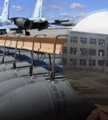 Российские военные сбросили две авиабомбы на школу в Сумской области: фото разрушений