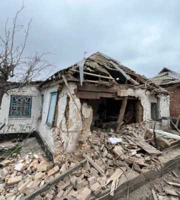 Росіяни обстріляли Нікополь із артилерії, постраждала жінка