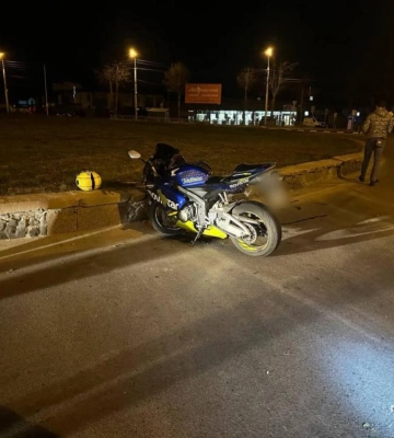 У Рівному сталася ДТП з мотоциклом, який викрали в сусідній області