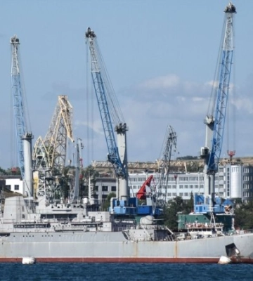 В Украине заявили о поражении «Нептунами» захваченного Россией корабля «Константин Ольшанский»