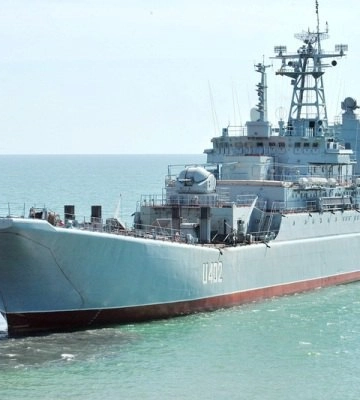 Сили оборони пошкодили російське судно «Іван Хурс» та викрадений в України корабель «Костянтин Ольшанський»