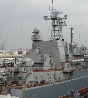Захоплений у 2014 році в Криму: військові ЗСУ атакували “Нептуном” корабель “Костянтин Ольшанський”