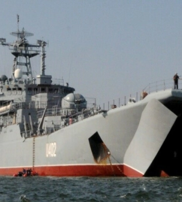 ВСУ нанесли удар ракетой &quot;Нептун&quot; по кораблю &quot;Константин Ольшанский&quot;, - ВМС. ВИДЕО