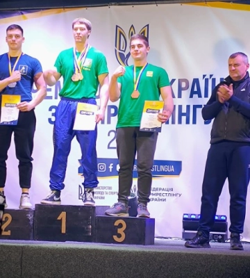 Армреслери з Сумщини відзначилися на чемпіонаті України