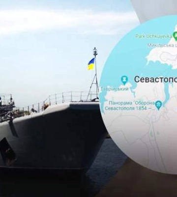 Где ВСУ ударили по кораблю &quot;Константин Ольшанский&quot;: показываем на карте