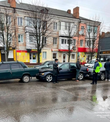 Три автiвки в Кропивницькому потрапили в ДТП