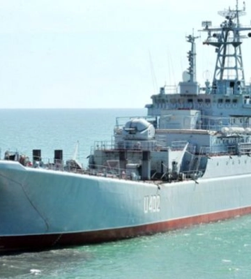 У ВМС розповіли про ще один ВДК, уражений у бухті Севастополя