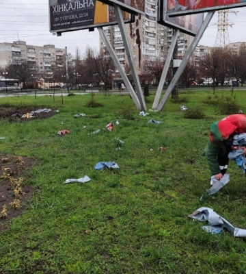 Комунальники усувають наслідки негоди у Білгороді-Дністровському
