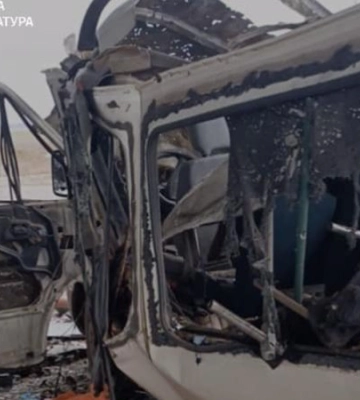 В Одрадокам’янці окупанти вдарили дронами по автобусу з гуманітарною допомогою 
