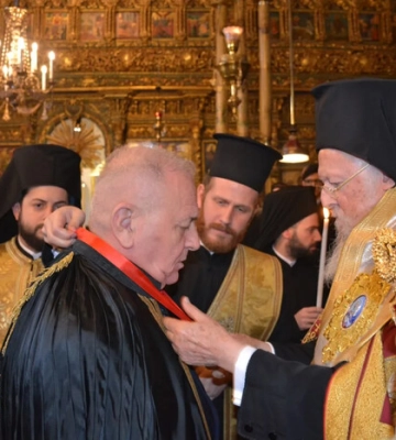 Грецький Консул у Херсоні отримав найвищий титул Вселенської Патріархії