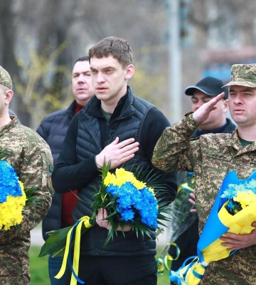 Пам&#039;ять полеглих нацгвардійців вшанували у Запоріжжі