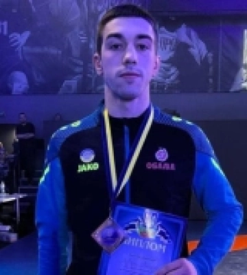 Костопільчанин став бронзовим призером чемпіонату України з греко-римської боротьби