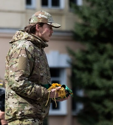 Бригада «Азов» отримала почесну відзнаку від президента