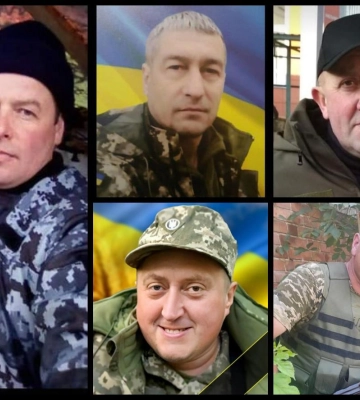 Рівненщина провела в останню земну дорогу п&#039;ятьох Героїв