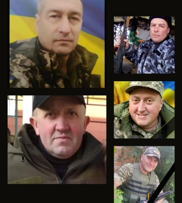 Рівненщина провела в останню земну дорогу п&#039;ятьох Героїв
