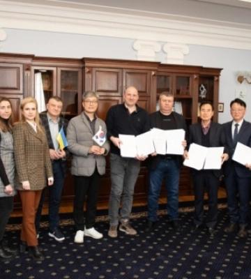 Вінницька облрада підписала меморандуми про співробітництво з південнокорейською компанією SAMBU
