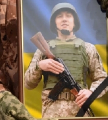 Із загиблим на війні уродженцем Кореччини попрощалися у Рівному