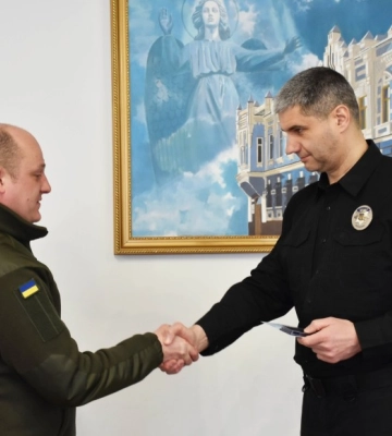 Нацгвардійцям Кіровоградщини вручили заохочення (ФОТО)