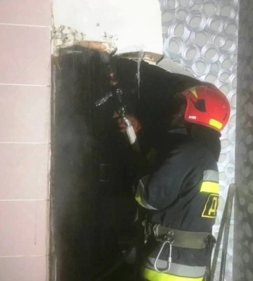 В Олександрії горіла квартира