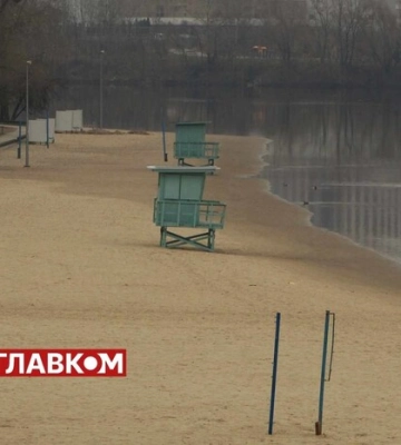 У Києві суттєво піднявся рівень води у Дніпрі 