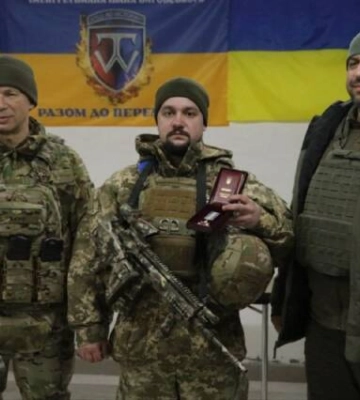 Військовому з Кіровоградщини вручили орден «За Мужність» ІІІ ступеню