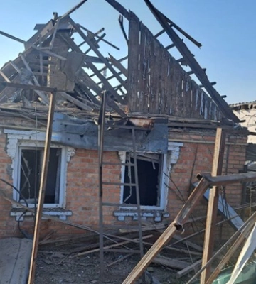 У Нікополі під час російського артобстрілу загинув цивільний