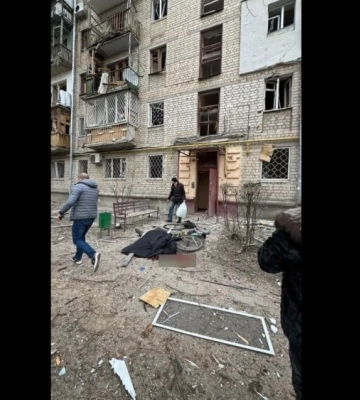 У Нацполіції розповіли про місця прильотів у Харкові та яке озброєння використовували окупанти