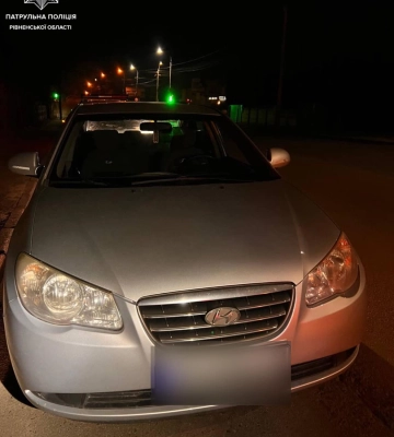 У Рівному завдяки небайдужому чоловіку спіймали нетверезого водія