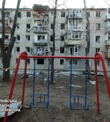 Удар рф по Харкову: кількість постраждалих зросла до 12, серед них є діти